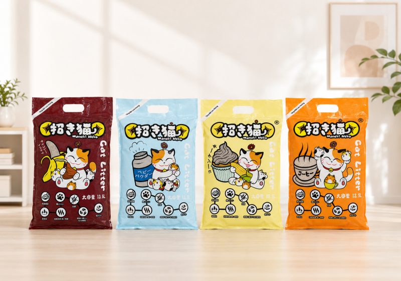 Neko 9L - Cát vệ sinh bentonite cho mèo với túi lưu hương riêng biệt