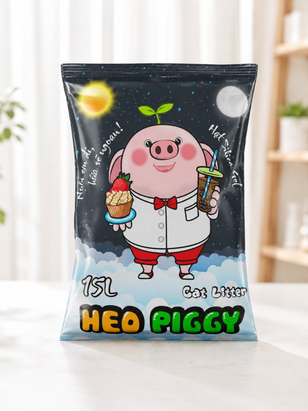 Cát vệ sinh mèo Heo Piggy tại Gạo Pet Shop Hiệp Bình Chánh