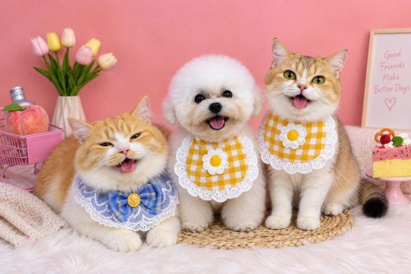 Hình ảnh thú cưng minh họa cho các dịch vụ chăm sóc thú cưng đa dạng tại BuMin Pet Corner.